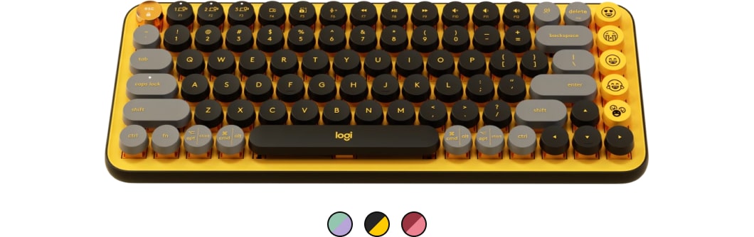 Logitech POP Keys | logitech pop keys yellow 1 opt