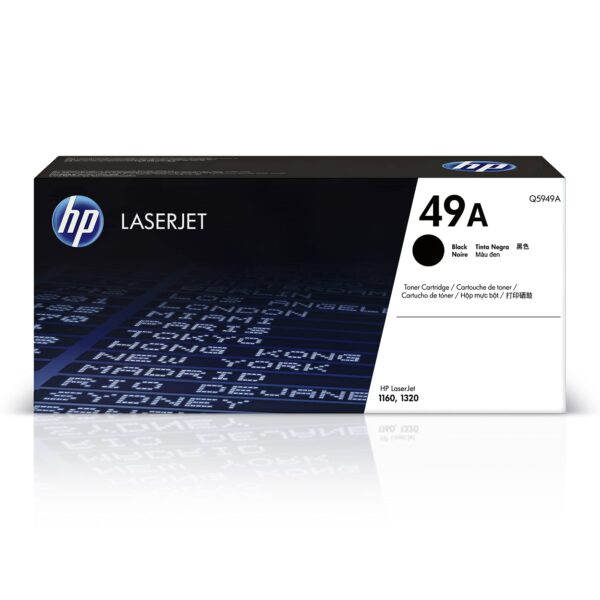 Hp 49A laser jet toner cartridge black