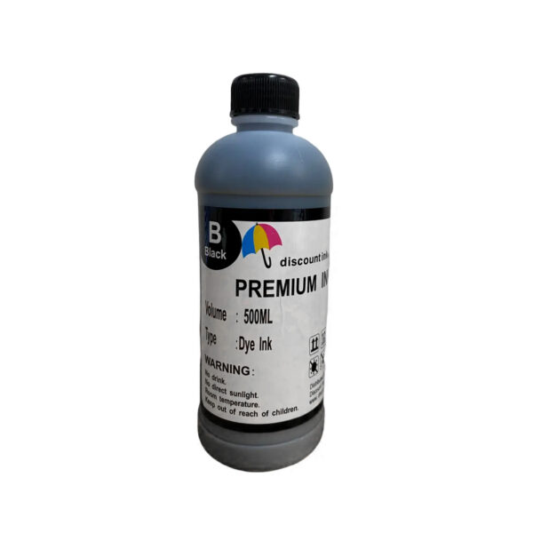 ink refill bottle 500ml - Black