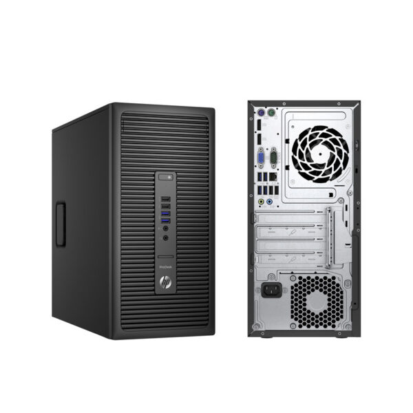 كمبيوتر تاور HP ProDesk 600 G2 (انتل كور i5-6500 - رامات 8 جيجا بايت DDR4 - هارد ديسك 500 جيجا بايت - Intel HD Graphics - DVD RW)
