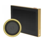 EZVIZ-HP2-Digital-Door-Viewer-Camera-with-LCD-Display-Screen-Wire-Free-Peephole-Gold