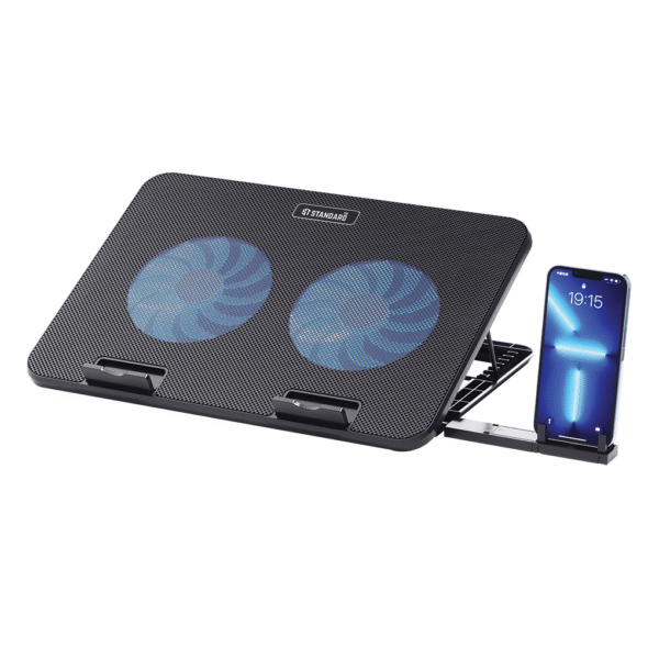 St-Standard ICE02 Gaming Laptop Cooling Pad with Mobile Holder
