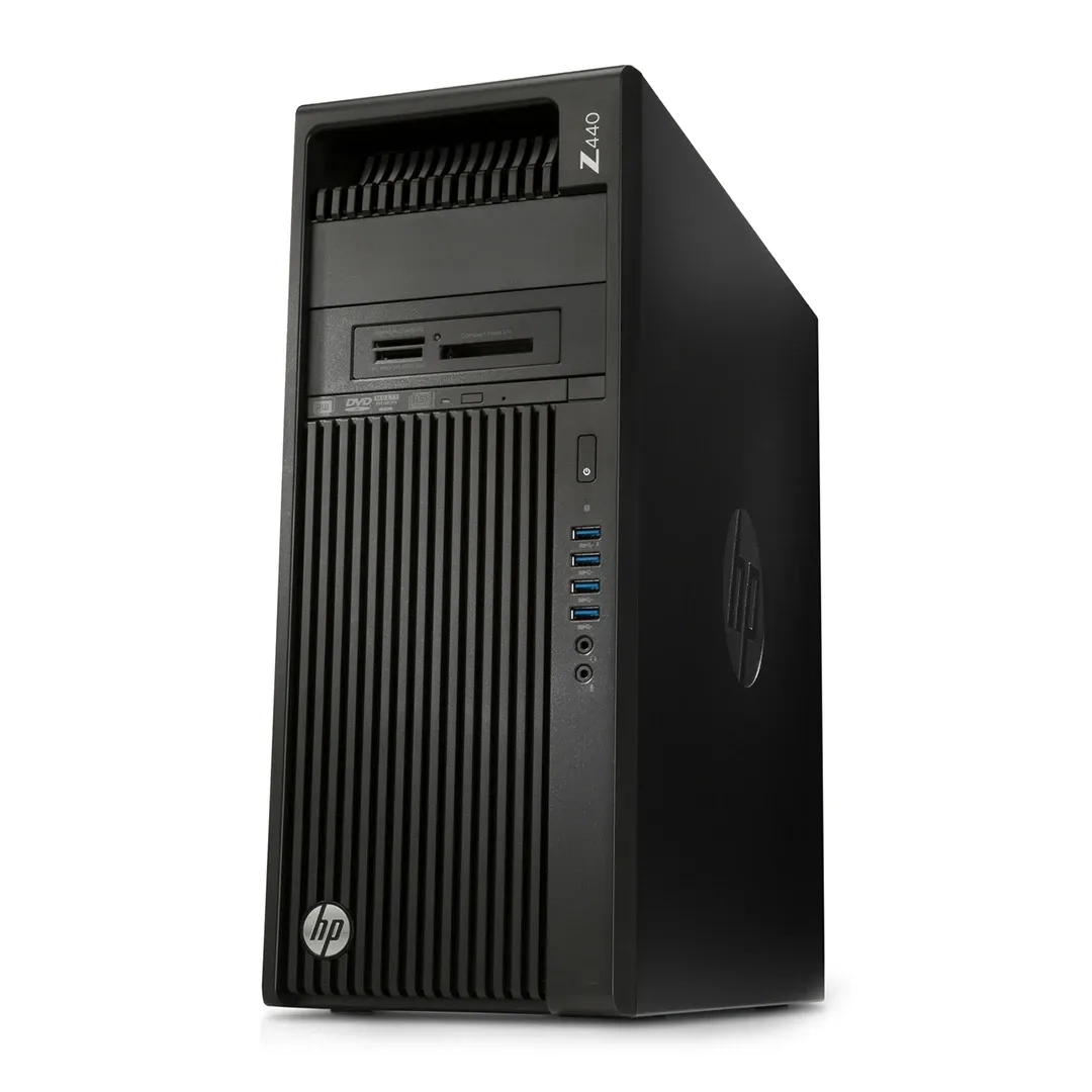 HP Z440 V4 Tower Workstation (intel xeon es-1650v4 - HDD 500GB - SSD 128GB - 8GB DDR4 - Intel HD Graphics 1GB - DVD RW) كمبيوتر ورك ستيشن اتش بيZ440 V4 (انتل زيون1650v4 - هارد اتش دي دي 500 جيجابايت - هارد SSD 128 جيجابايت - ذاكرة DDR4 سعة 8 جيجابايت - بطاقة رسومات Intel HD 1 جيجابايت - DVD RW) | HP Z440 V4 Tower Workstation intel xeon es 1650v4 HDD 500GB SSD 128GB 8GB DDR4 Intel HD Graphics 1GB DVD RW