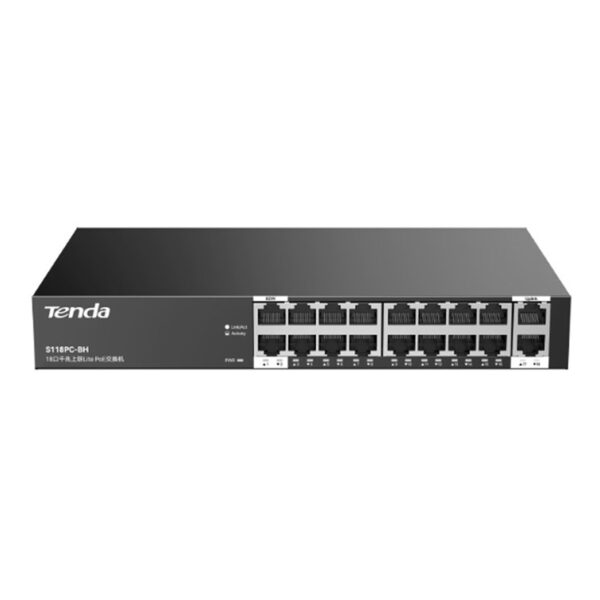 Tenda S118PC-BH 16 Port 10/100 POE