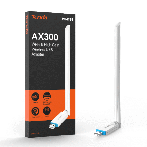 Tenda U2 Wi-Fi 6 USB Adapter AX300