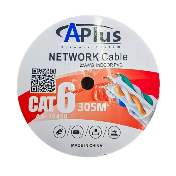 Aplus-AB16450-Network-Cable-305m-Cat6-UTP