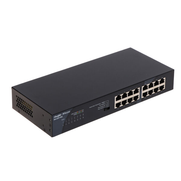 Ruijie RG-ES116G 16-Port Gigabit 10/100/1000Mbps Unmanaged Switch