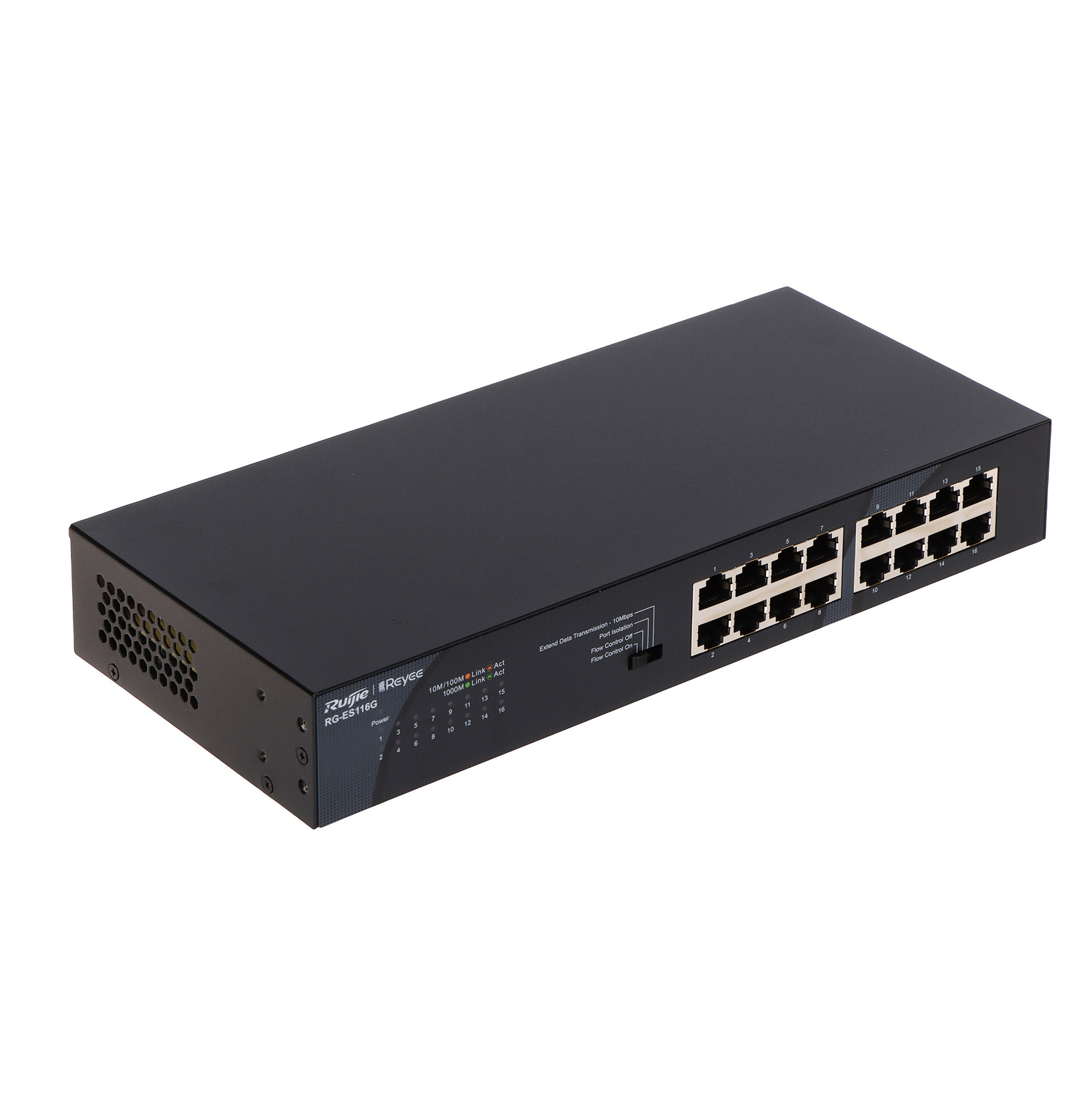 Ruijie RG-ES116G 16-Port Gigabit Ruijie RG-ES116G 16-Port Gigabit 10/100/1000Mbps Unmanaged Switch | Ruijie RG ES116G 16 Port Gigabit