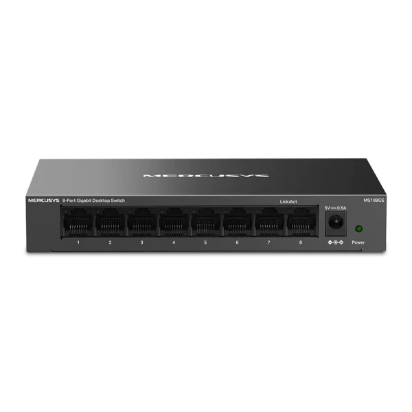 Mercusys-MS108GS-8-Port-Gigabit-Desktop-Switch-with-Metal-Casing-101001000-Mbps-alfath-technology