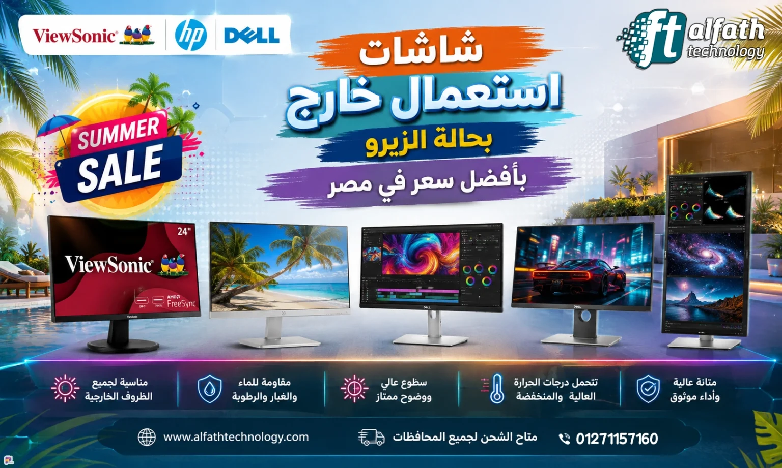 الرئيسيه | USED MONITORS a
