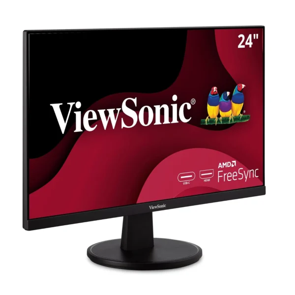 ViewSonic-VA2447-MH-24-Inch-Full-HD-MVA-Frameless-100Hz-Monitor-Original-Used-alfath-technology