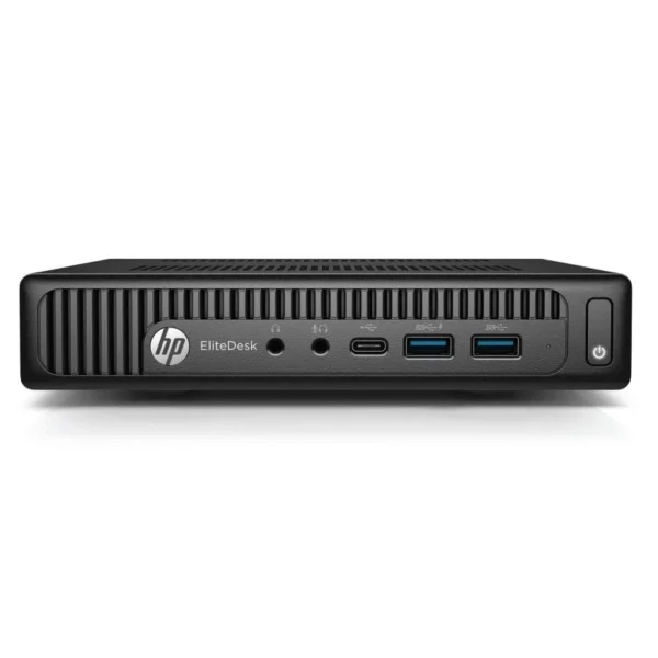 HP EliteDesk 800 G2 Desktop Mini PC Intel Core i5 6th Gen - 4GB DDR4 - 128GB M.2 SSD - Intel HD Graphics Original Used