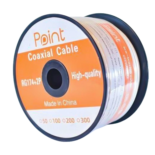 Point Coaxial Cable RG174 300m
