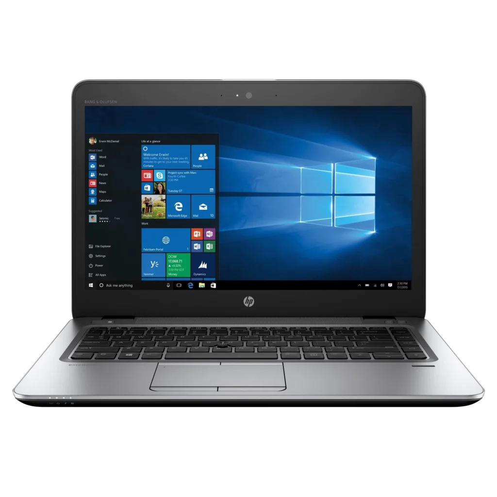 HP EliteBook 840 G4 Laptop Intel Core i7-7600U - 8GB DDR4 - SSD M.2 128GB - Intel HD Graphics 128 - 14.0 Inch - Cam Original Used