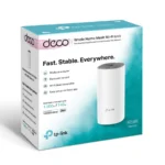 TPLink Deco E4 AC1200 Whole Home Mesh Wi-Fi System – 1 Pack