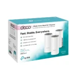 TPLink Deco E4 AC1200 Whole Home Mesh Wi-Fi System – 3 Pack