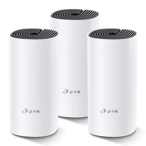 TPLink Deco M4 AC1200 Whole Home Mesh Wi-Fi System – 3 Pack