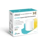 TPLink Deco X20 AX1800 Whole Home Mesh Wi-Fi 6 System – 1 Pack