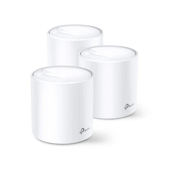 TPLink Deco X20 AX1800 Whole Home Mesh Wi-Fi 6 System – 3 Pack