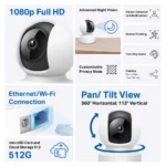 Tapo C202 1080p Full HD Pan/Tilt Home Security Wi-Fi Camera