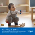 Tapo C222 2K 4MP PanTilt AI Home Security Wi-Fi Camera