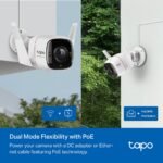 Tapo C325WB 2K QHD 4MP Outdoor Security Camera with ColorPro Night Vision & PoE