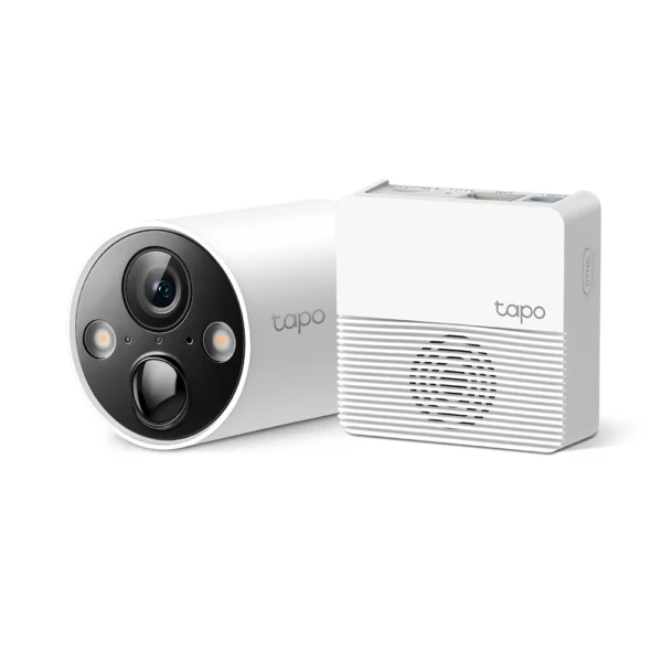 Tapo C420S1 2K 4MP Wire-Free Battery Security Camera System with H200 Hub