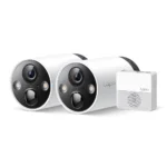 Tapo C420S2 2K 4MP Wire-Free Security Camera System – 2 Cameras