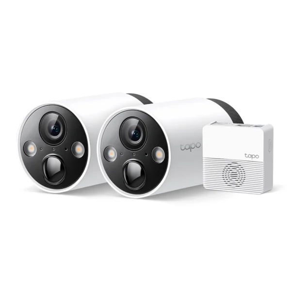 Tapo C420S2 2K 4MP Wire-Free Security Camera System – 2 Cameras