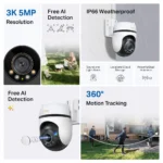 Tapo C530WS 3K 5MP Outdoor Pan/Tilt Security Wi-Fi Camera